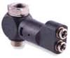 Blocking, pressure reducing & sensor 